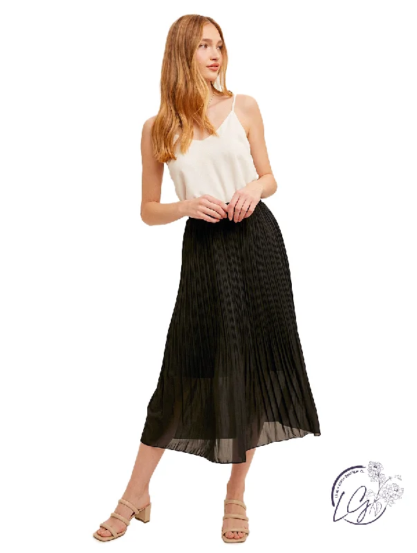 It's A Vibe Midi Skirt