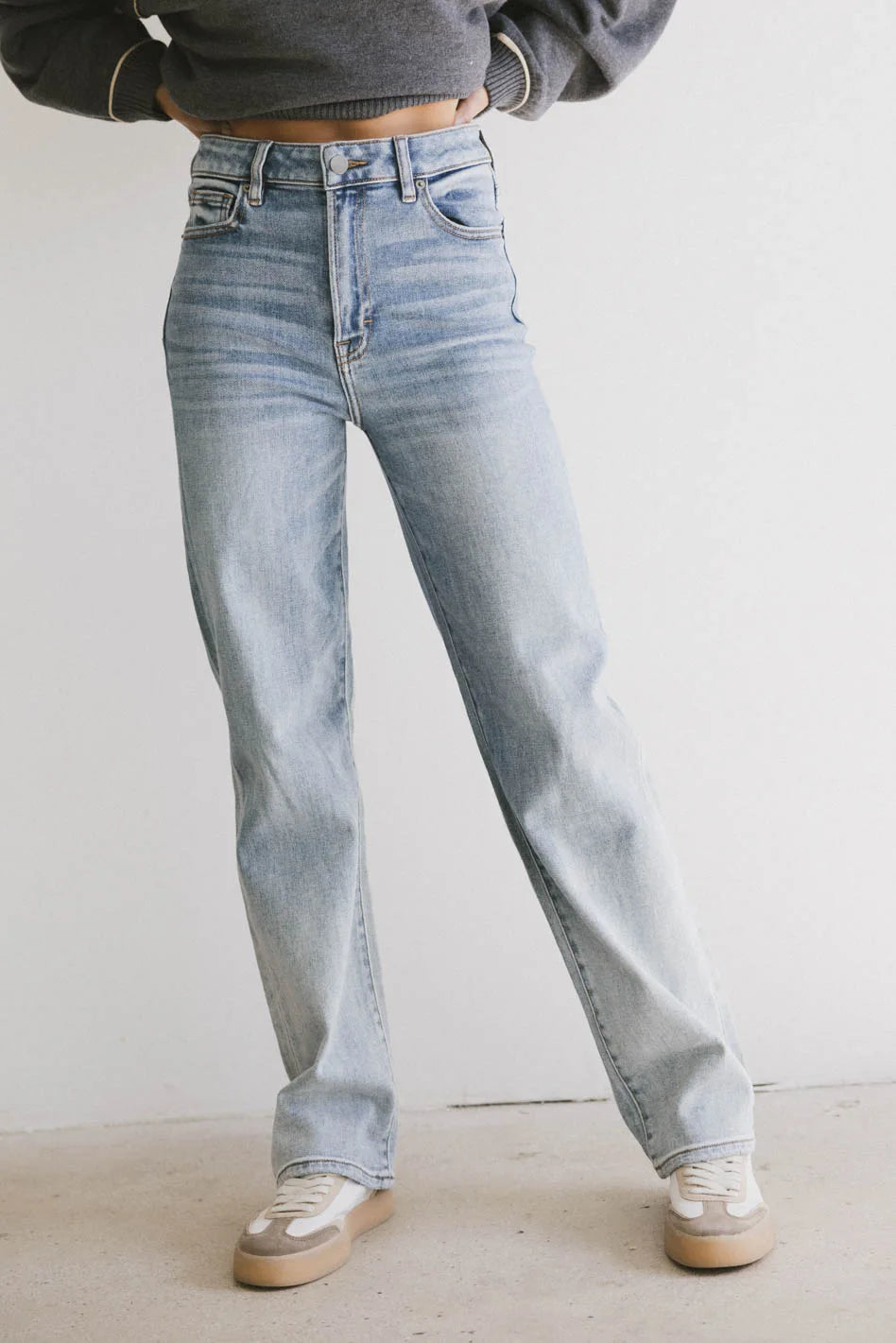 Croft Straight Leg Ombre Jeans