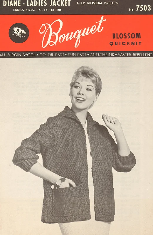 Diane Ladies Jacket Pattern