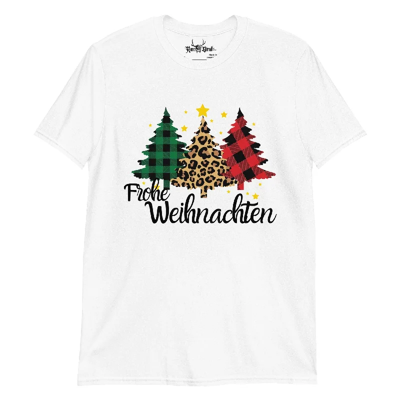 Trendy Frohe Weihnachten T-Shirt