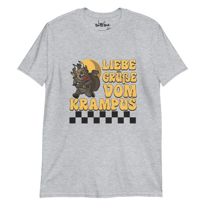 Groovy Krampus T-Shirt | Grey