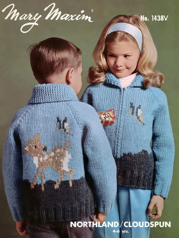 Kiddies' Fawn Cardigan Pattern