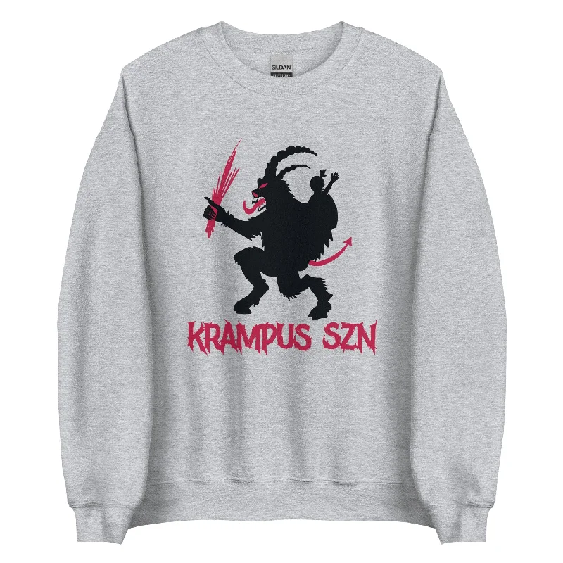 Krampus Szn Sweatshirt | Grey