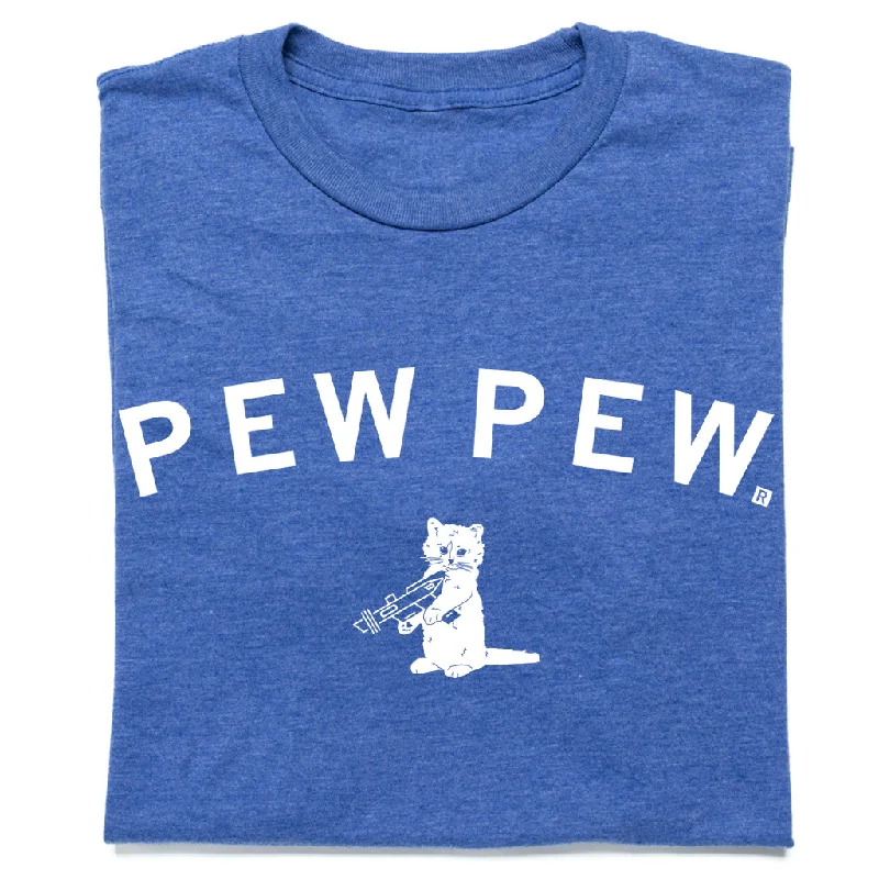 Pew Pew Curved Logo