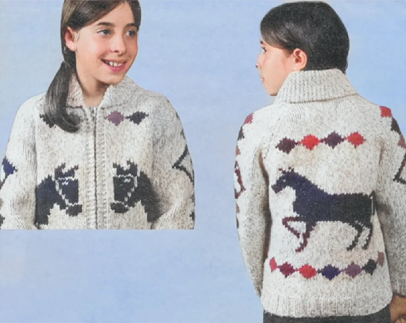 Prairie Prancers Cardigan Pattern