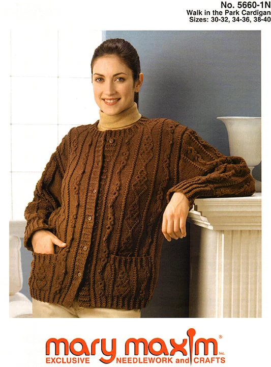 Walk In The Park Cardigan Pattern