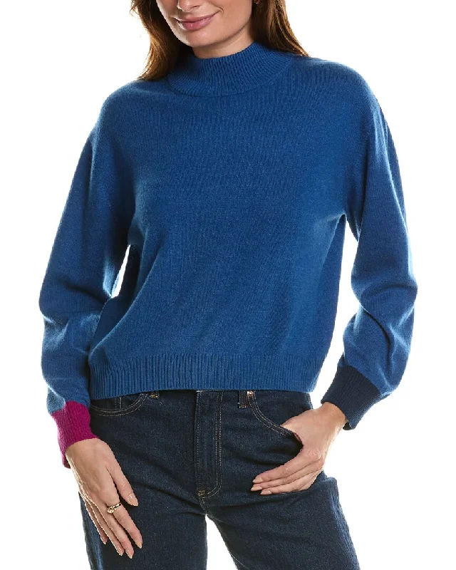 Forte Cashmere Crop Cashmere Pullover