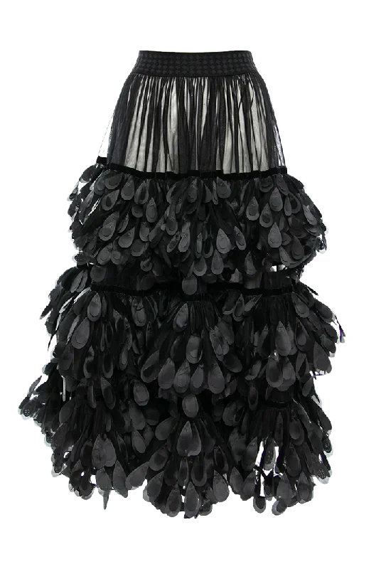 3D Ruffled Skirt