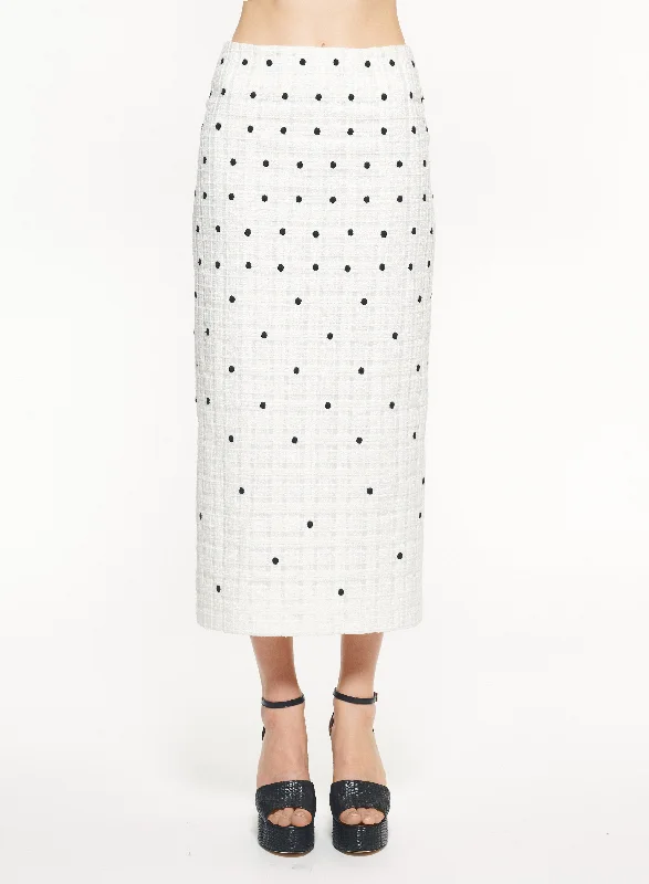 Pencil Moon Dot Skirt