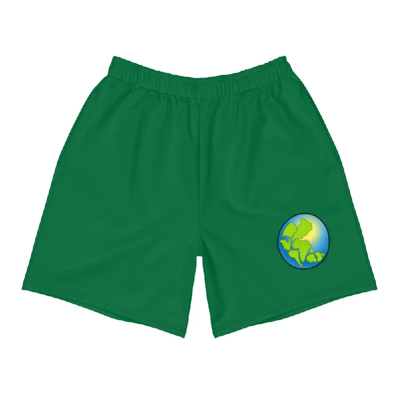 Made World Men's Athletic Long Shorts (Green)