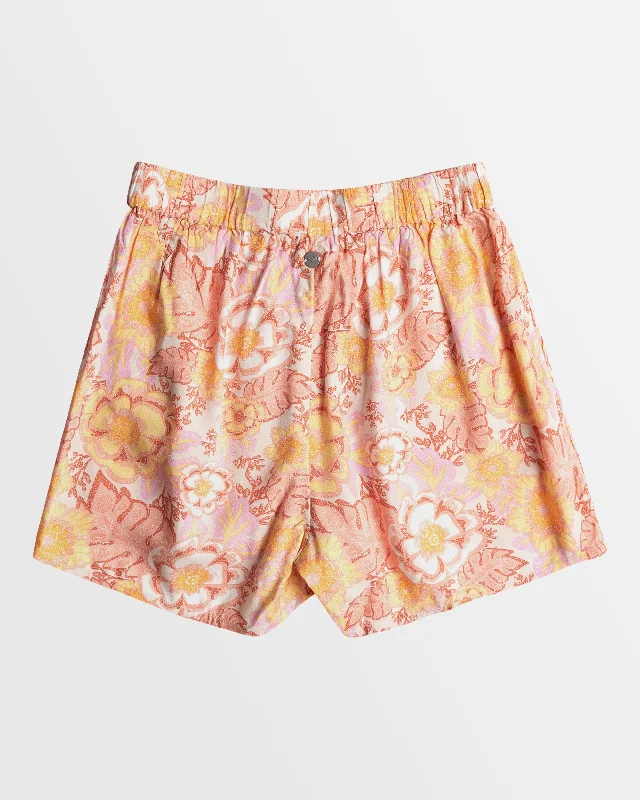 Girls 8-16 Midnight Avenue Elastic Waist Shorts