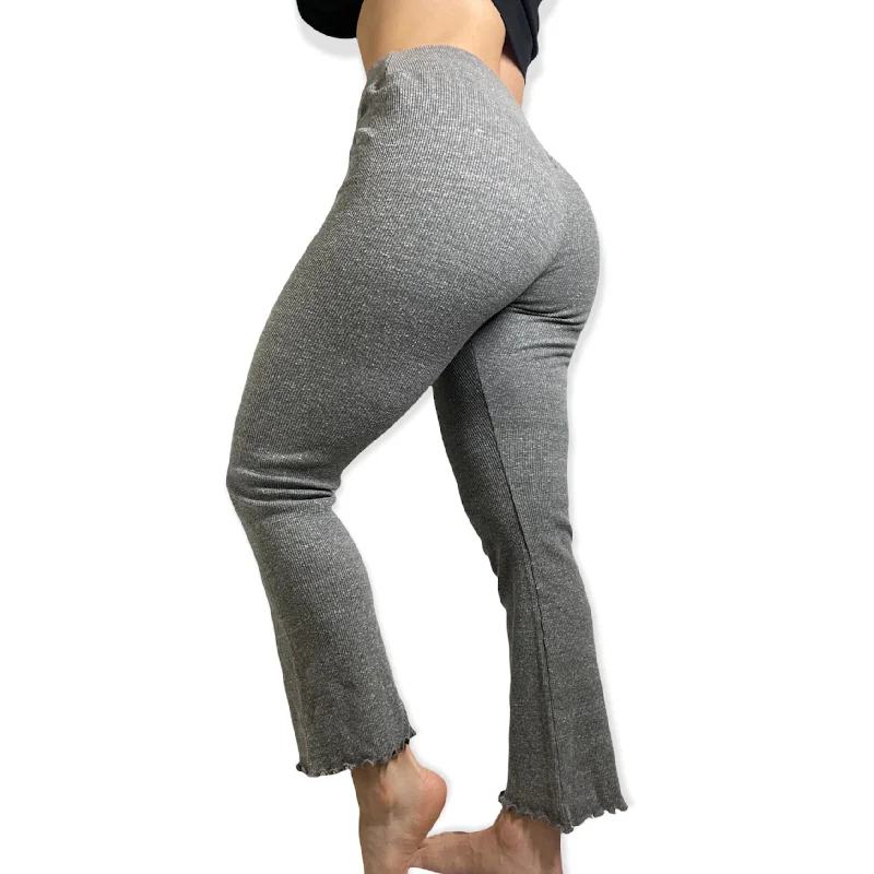 FP Movement Right On Ribbed Flare Cropped Pant