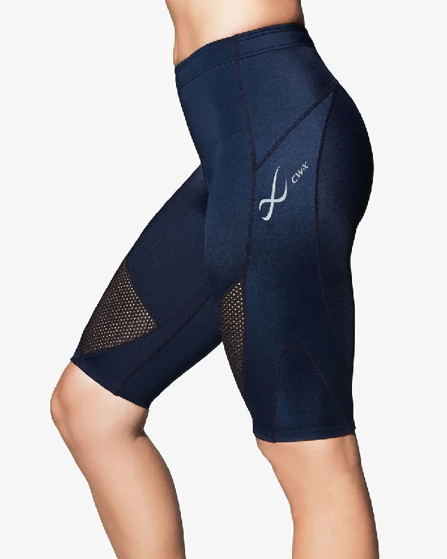 Stabilyx Ventilator Joint Support Compression Short: Women's True Navy