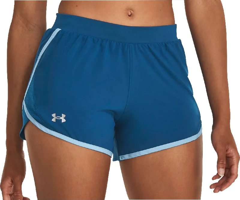 Under Armour Fly By 2.0 Womens Running Shorts - Blue