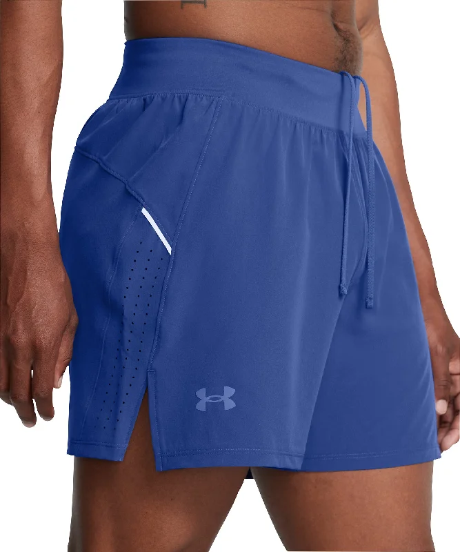 Under Armour Launch Pro 5 Inch Mens Running Shorts - Blue