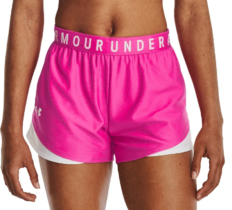 Under Armour Play Up 3.0 Womens Running Shorts - Pink