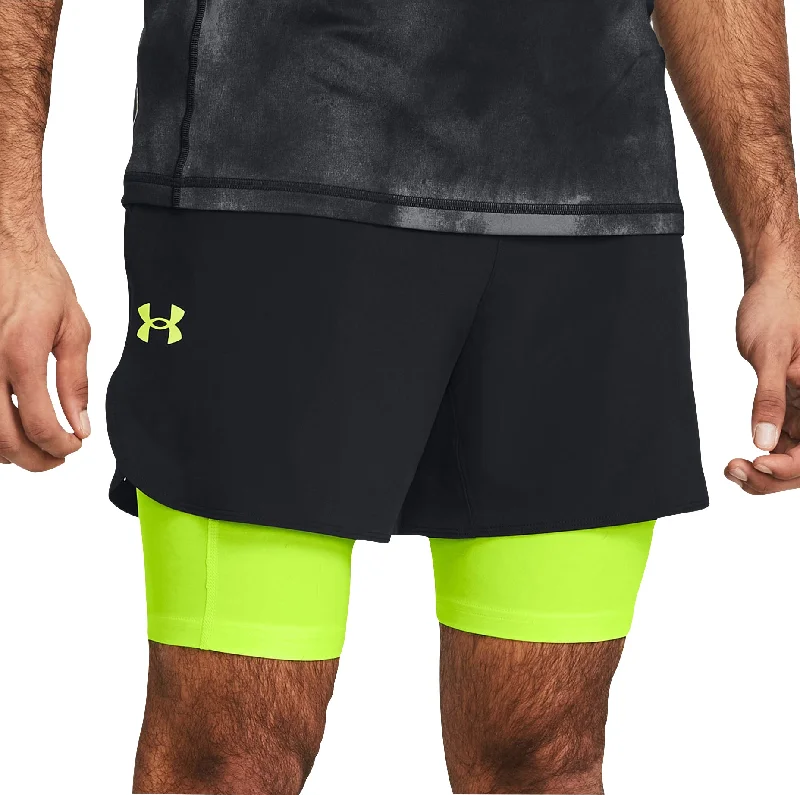 Under Armour Vanish Elite 2 In 1 Mens Running Shorts - Black