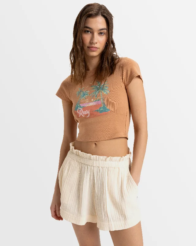 Womens What A Vibe Beach Shorts