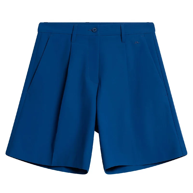 Womens Edena Micro High Stretch Shorts Estate Blue - SU24