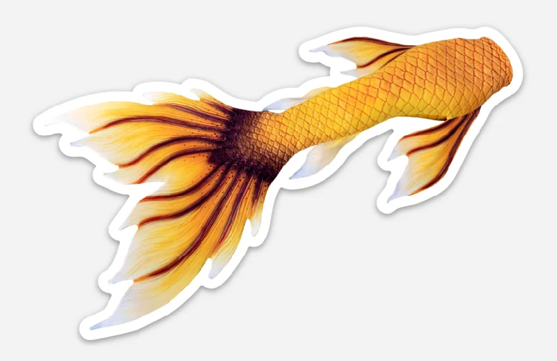 Golden Hour Signature Tail Sticker