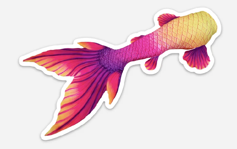 Hibiscus Bliss Signature Tail Sticker