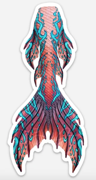 Jewel of Jupiter Signature Tail Sticker