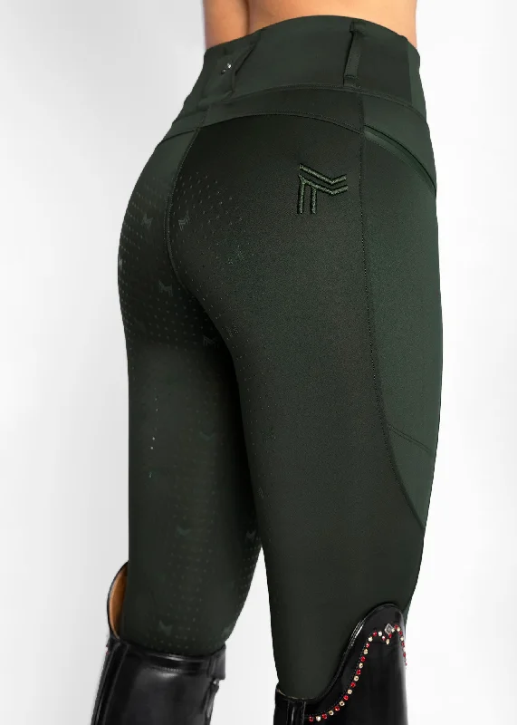 Studio Riding Leggings (Hunter Green)