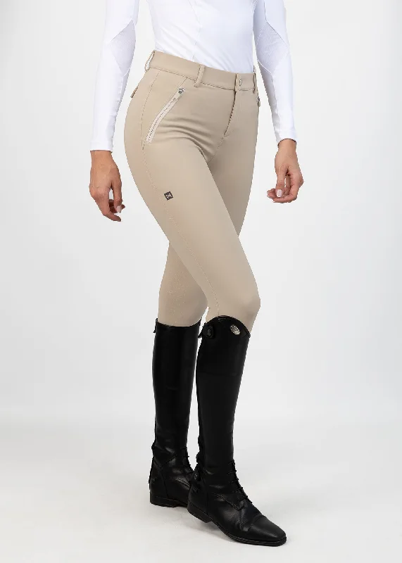 Winter Geo Breeches (Beige)